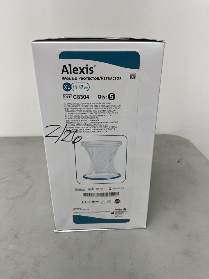 C8304 - APPLIED MEDICAL RESOURCES - Alexis Wound Retractor, XL, 34 cm Sheath Length, (BX/5) - ( Expiry Date: 2026-02-28 )