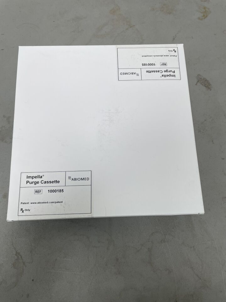 1000185 - ABIOMED - Purge Cassette for the Impella Controller - Infusion Pump (2000171) - Y-Connector Removed, (BX/1)