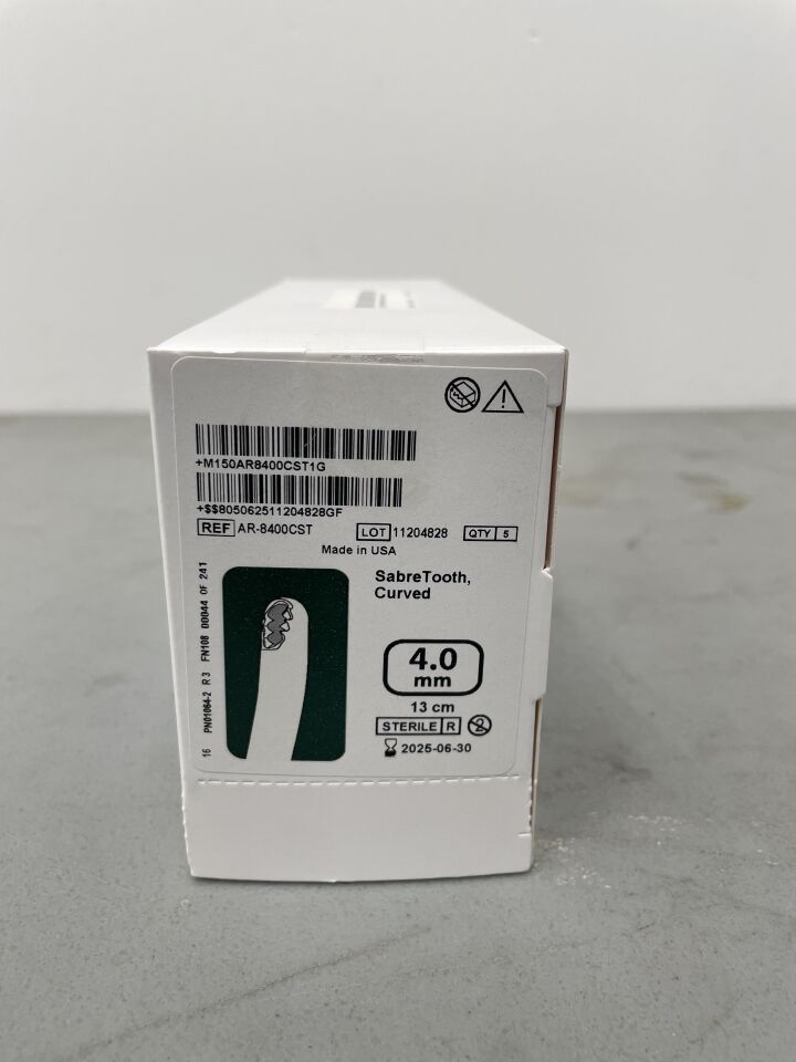 AR-8400CST - ARTHREX - sabretooth curved 4.0mm / 13cm -, (BX/5)