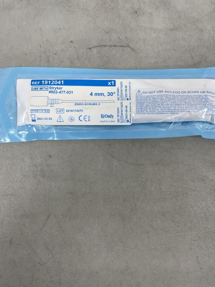 1912041 - MEDTRONIC - Endo-Scrub 2 Cleaning Sheath, For Stryker 502-477-031 Arthroscope, 4 mm Size, (EA)