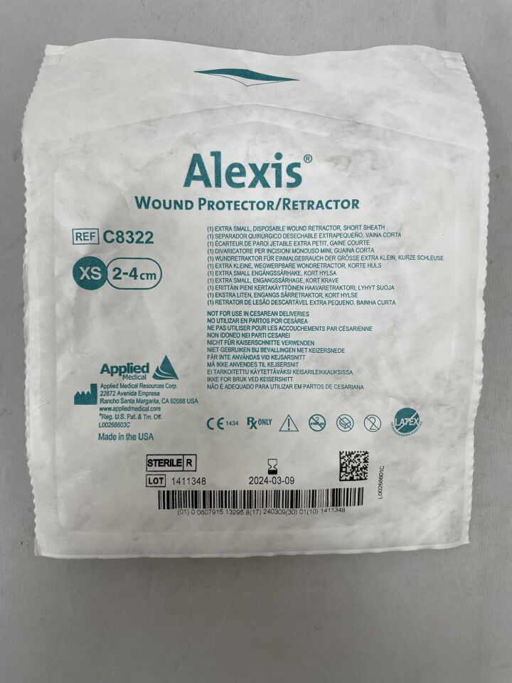 C8322 - APPLIED MEDICAL RESOURCES - Alexis Wound Prot, (EA)