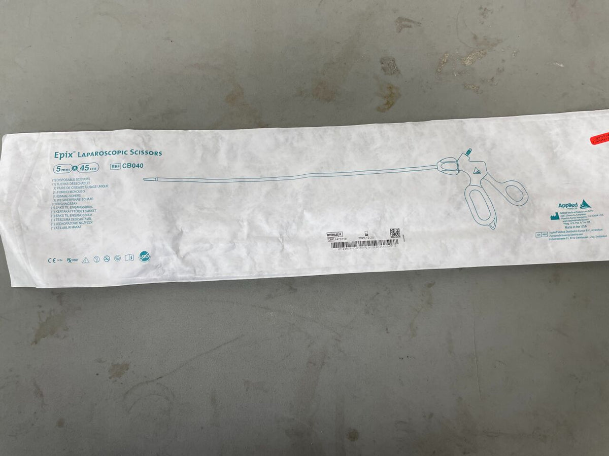 CB040 - APPLIED MEDICAL RESOURCES - Epix Direct Drive Laparoscopic Scissors: 5mm x 45cm, (EA)