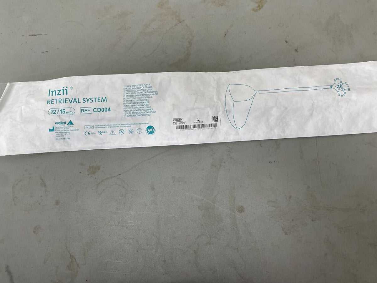 CD004 - APPLIED MEDICAL RESOURCES - Inzii Retrieval System, 1600 mL, 12/15 mm Port, (EA)