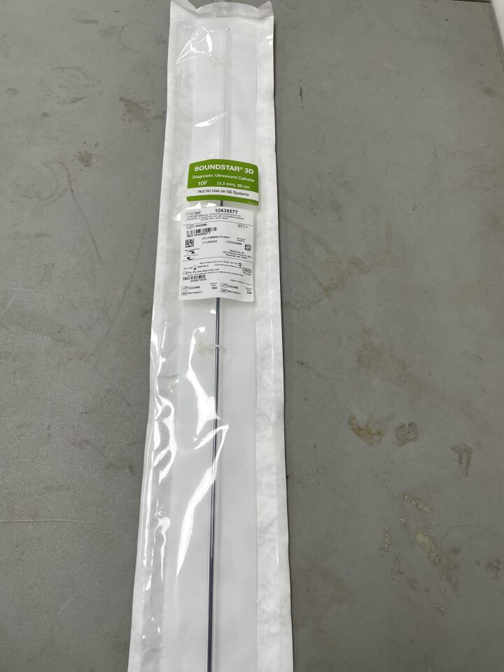 BIO10438577 - STERILMED - Biosense Webster Soundstar 3D ECO, Diagnostic Ultrasound Catheter 10F x 90cm (Reprocesed), (EA)