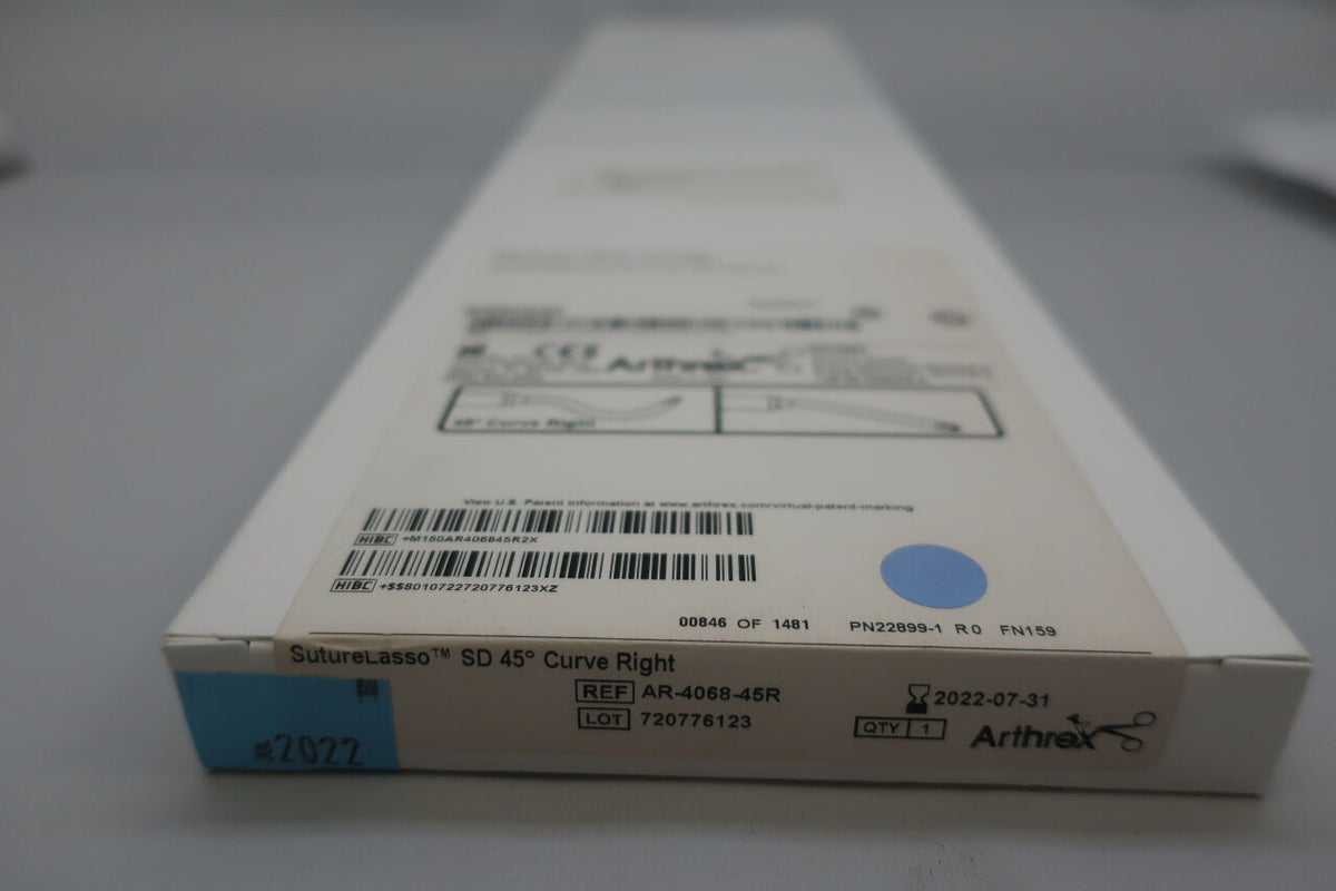 AR-4068-45R - ARTHREX - SutureLasso SD 45 Degree Curve Right, (BX/1)
