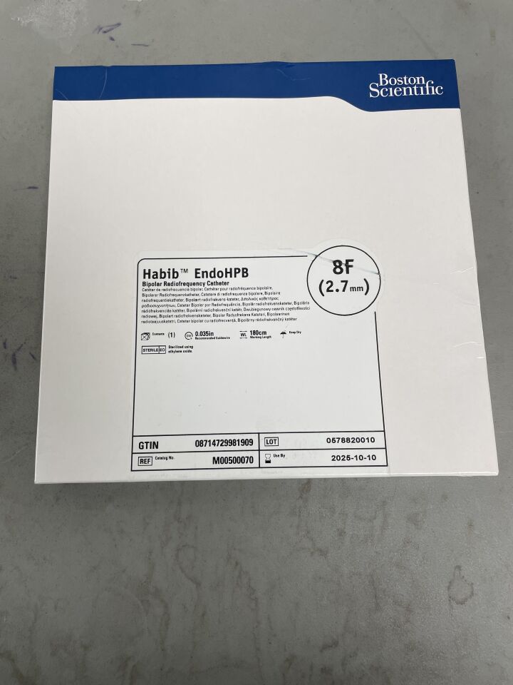 7 - BOSTON SCIENTIFIC - Habib EndoHPB Bipolar Radiofrequency Catheter - 8Fr x 180cm, (BX/1)