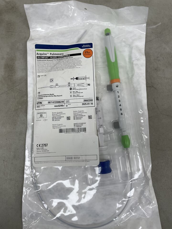 5240 - BOSTON SCIENTIFIC - ACQUIRE PULMONARY Endobronchial Ultrasound Fine Needle Biopsy (FNB) Device, (EA)