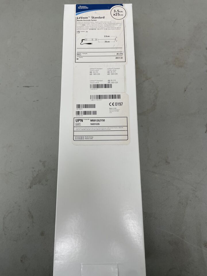 26215 - BOSTON SCIENTIFIC - LeVeen Standard Needle Electrode System, 3.5 x 25cm, (BX/1)
