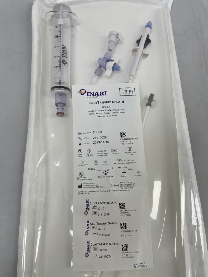 50-101 - INARI MEDICAL - ClotTriever Sheath, 13 Fr, 15 cm, ()