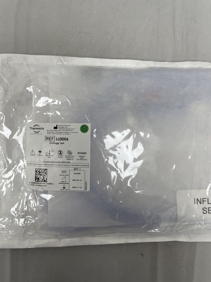 LL0006 - THERMEDX - Urology Inflow Tubing Set, (EA)