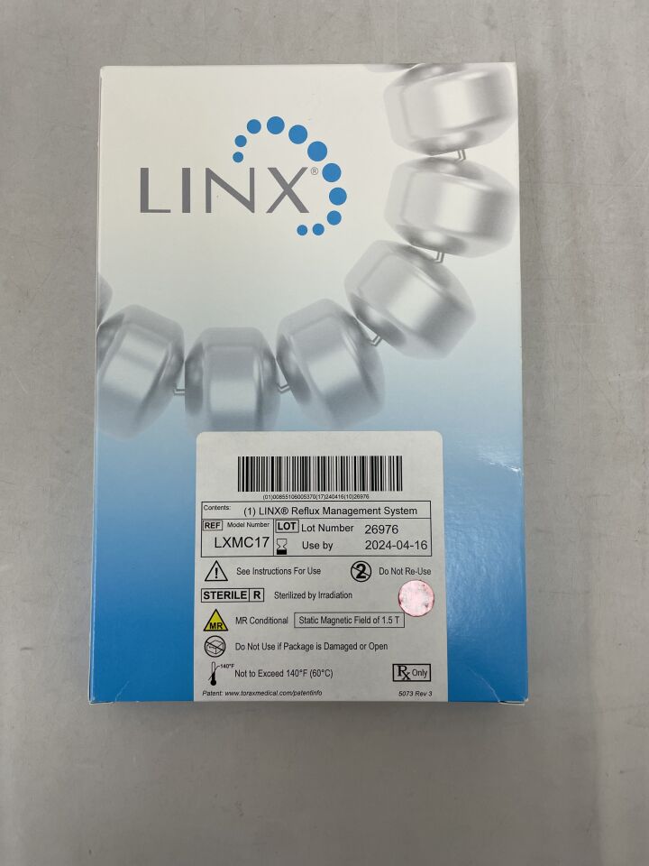 LXMC17 - TORAX MEDICAL - LINX Reflux Management Device, Titanium, 17 Beads, (BX/1)