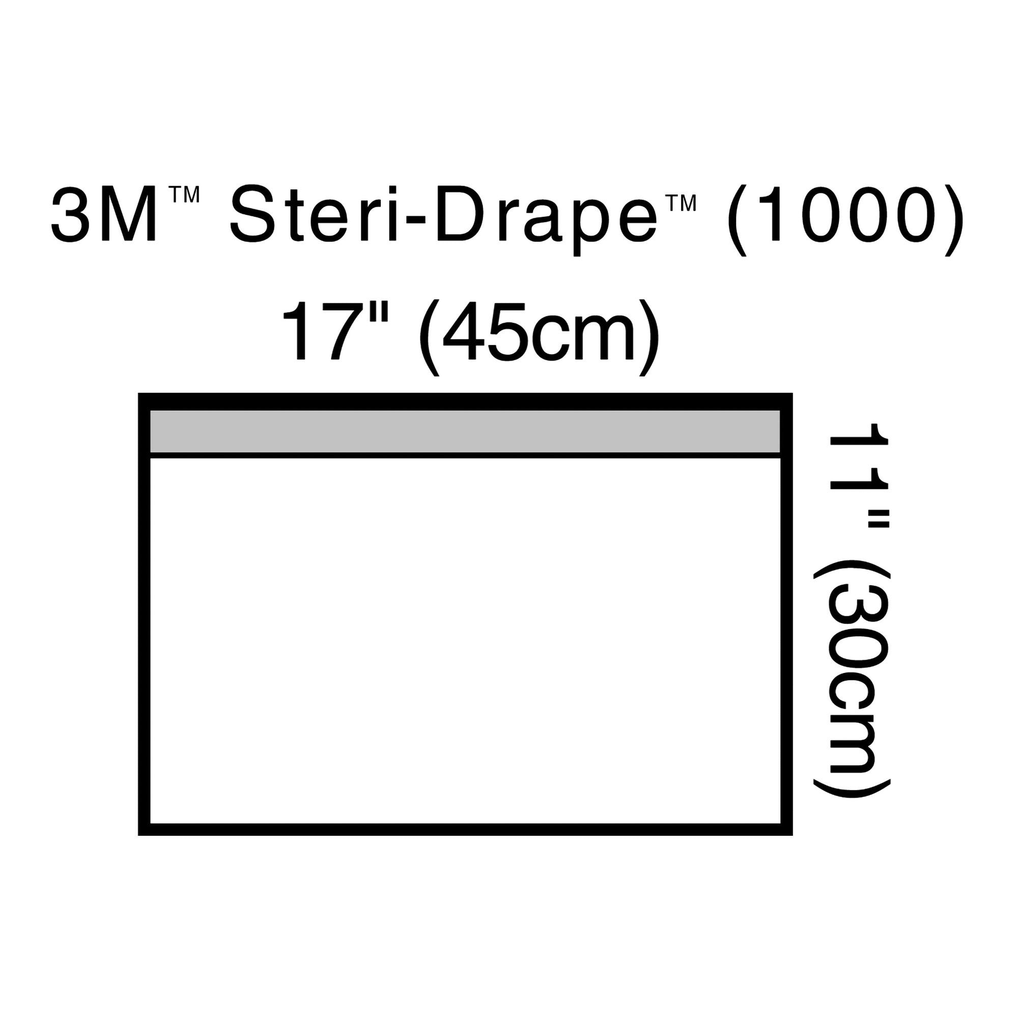 5713 - 3M - General Purpose Drape 3M Steri-Drape S Towel Drape 17 W x 11 L in Sterile 1000 Case of 40, (CS)