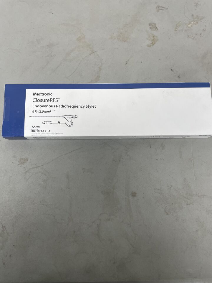 RFS2-6-12 - MEDTRONIC - Venefit ClosureRFS Stylet (VNUS) 6F x 12cm, (BX/1)