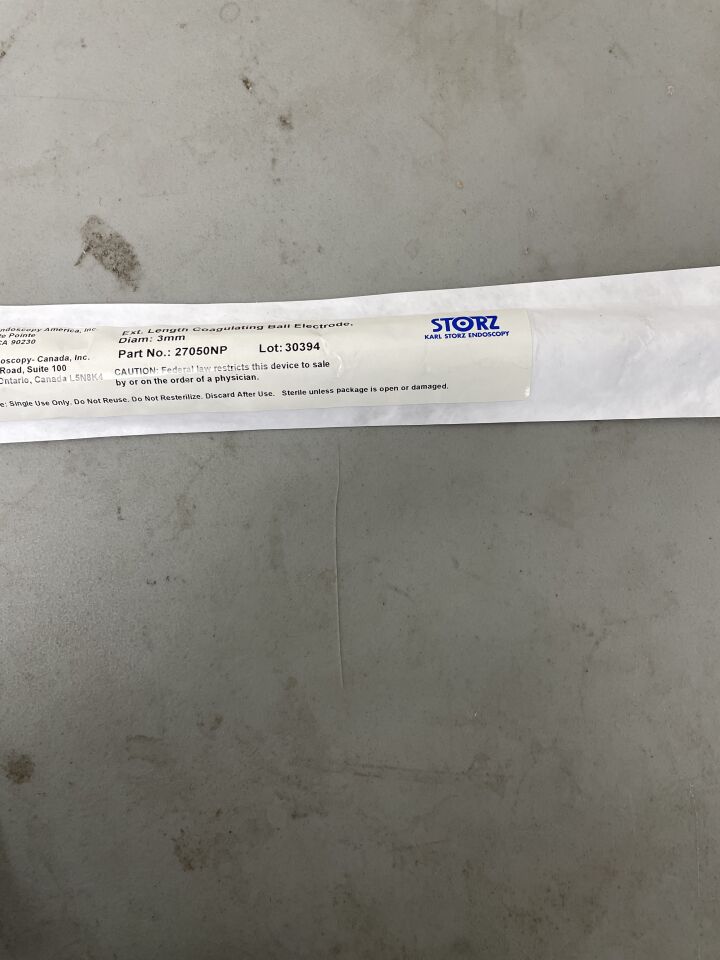 27050NP - STORZ - Monopolar Coagulating Ball Electrode 3mm, (EA)