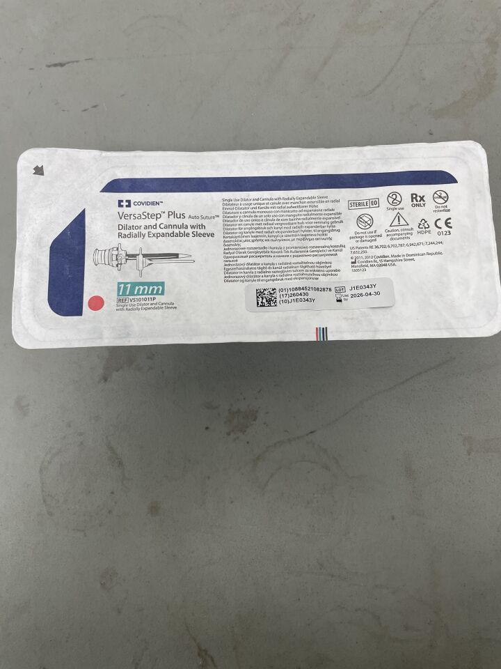 VS101011P - COVIDIEN - VersaStep Plus Auto Suture Dilator And Cannula With Radially Expandable Sleeve, 11mm, (EA)