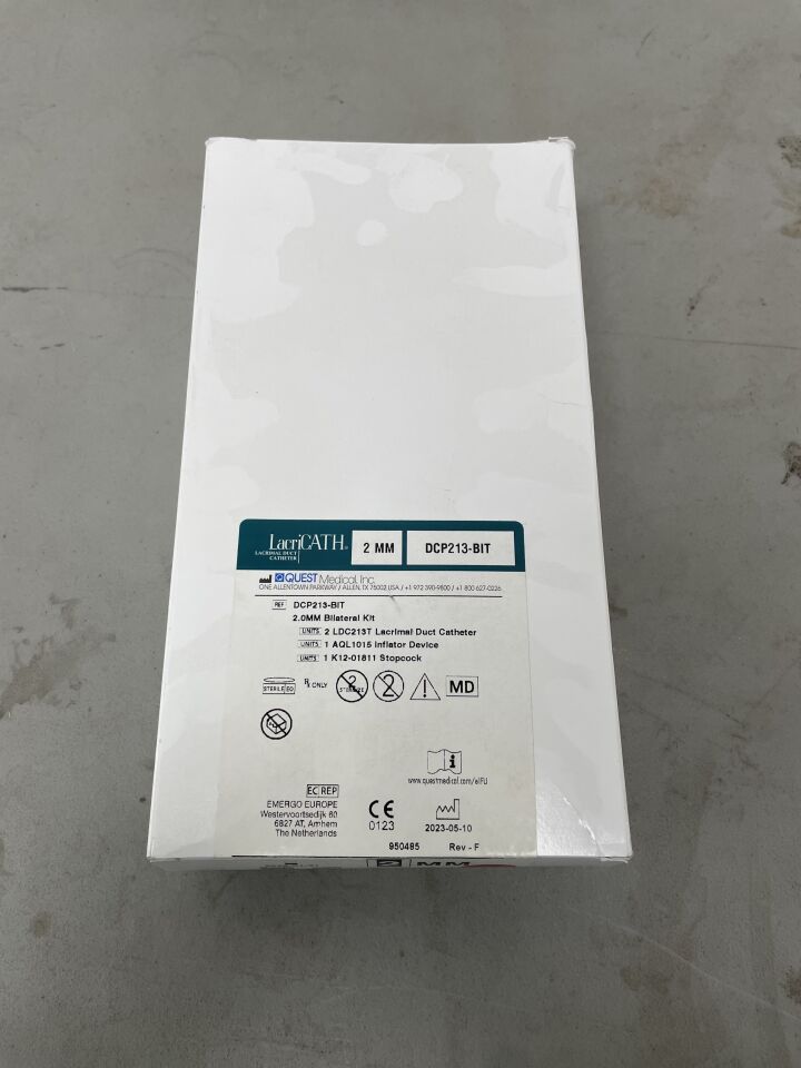 DCP213-BIT - QUEST MEDICAL - Quest Medical LacriCATH DCP Procedure Kit, (BX/1)