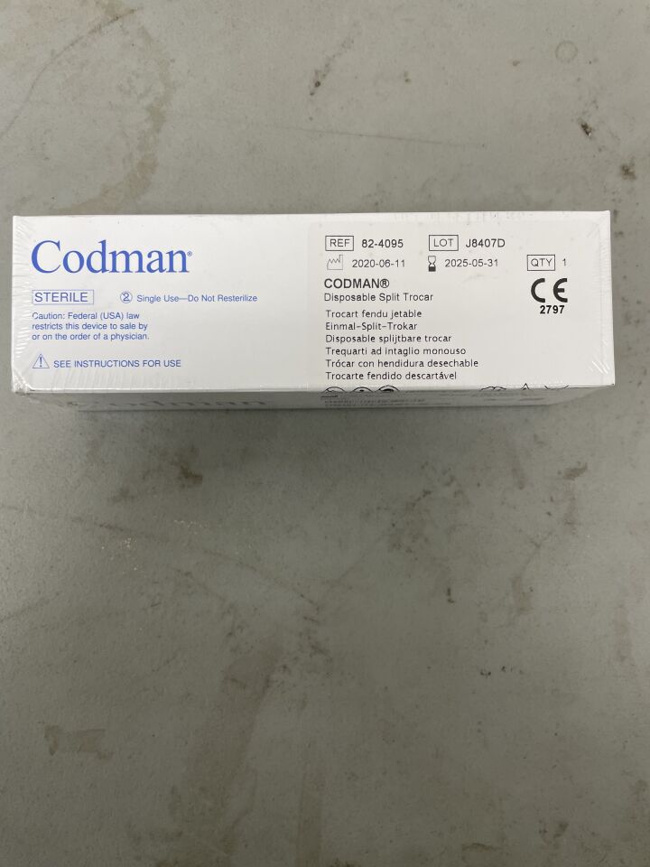 82-4095 - CODMAN - Disposable Split Trocar, (BX/1)