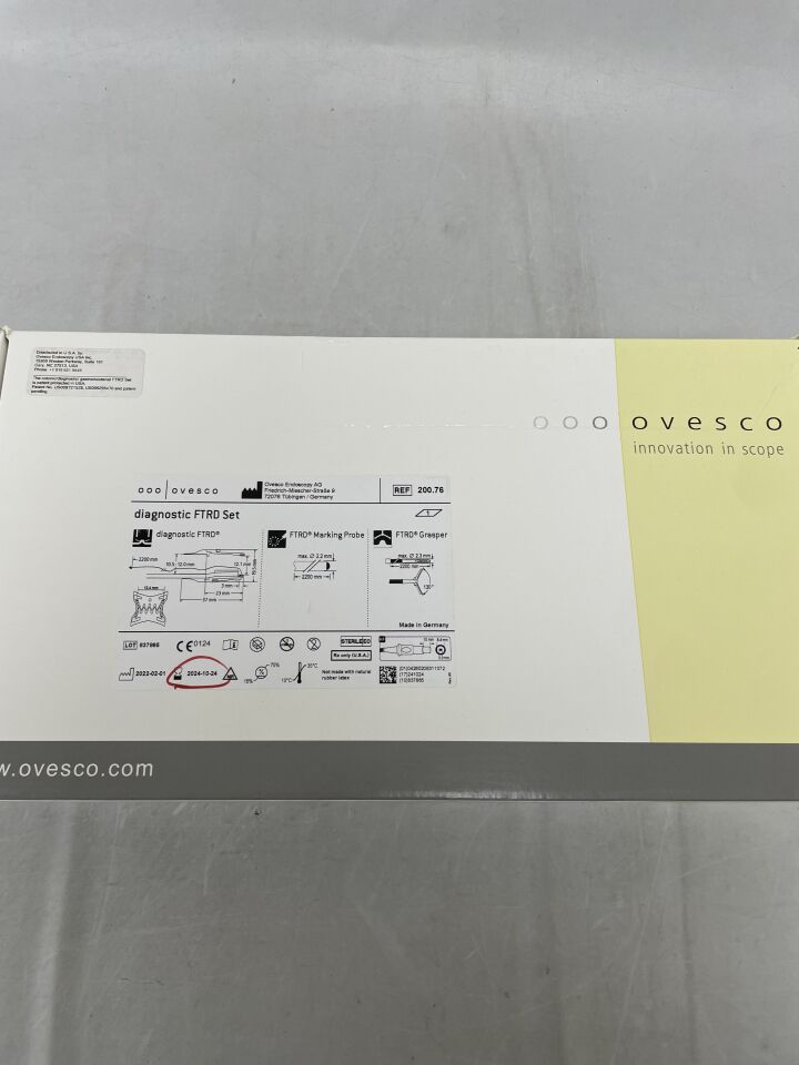 200.76 - OVESCO - Diagnostic FTRD Set, (BX/1)