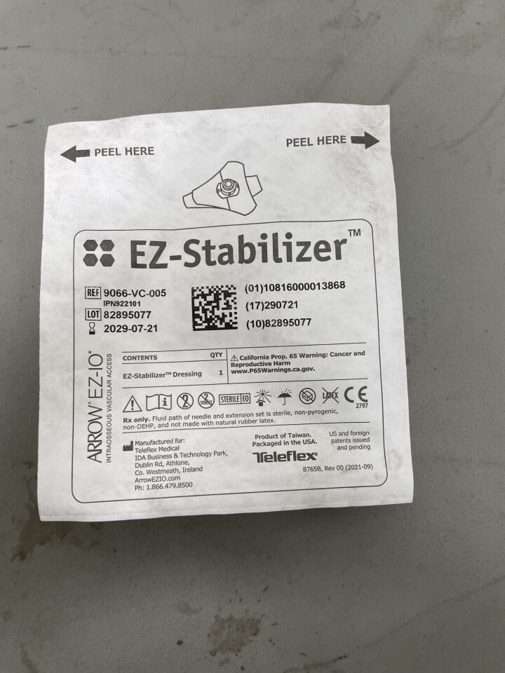 9066-VC-005 - TELEFLEX - Arrow EZ-IO EZ-Stabilizer, (EA)