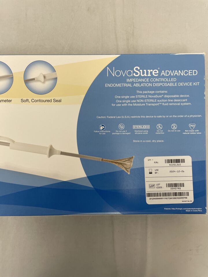 NS2013US - HOLOGIC - NovaSure Advanced Impedance Controlled Endometrial Ablation Kit, (BX/1)