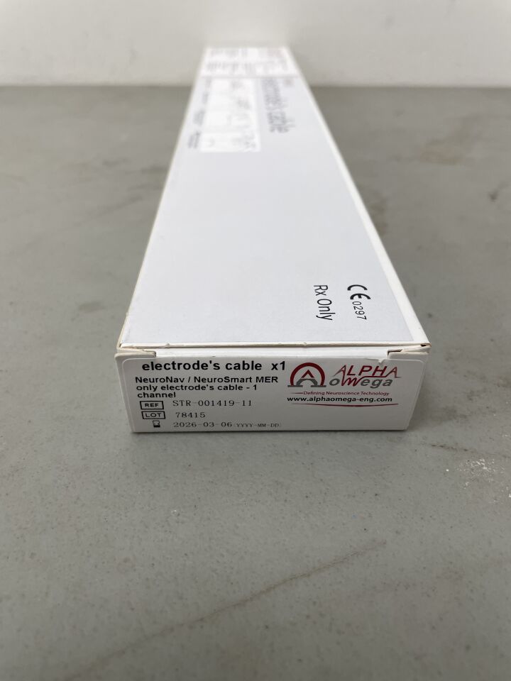 STR-001419-11 - ALPHA OMEGA - NeuroNav Input Cable, (BX/1)