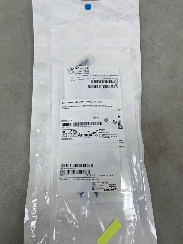 AR-8978DS-01 - ARTHREX - Disposable Kit For DX SwiveLock SL, 3.5 x 8.5mm, (EA)