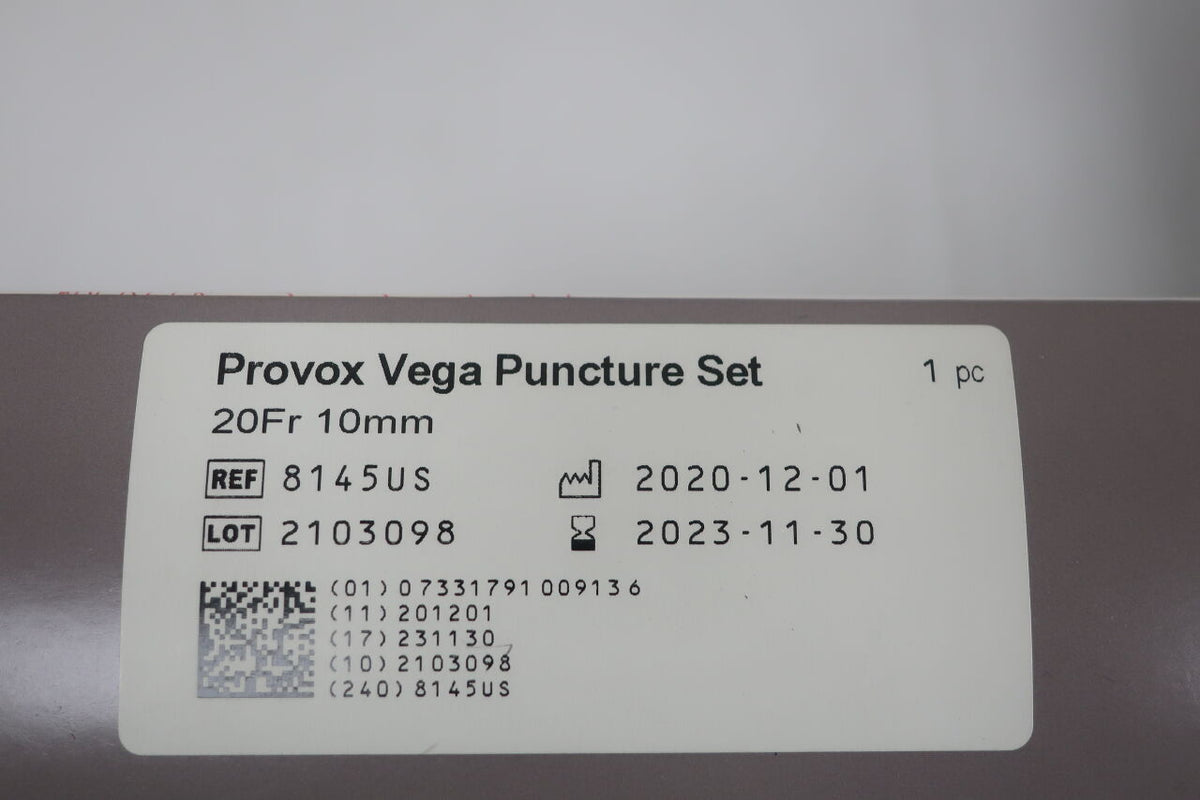 8145US - ATOS - Provox Vega Puncture Set - 20FR, 10mm, (BX/1)