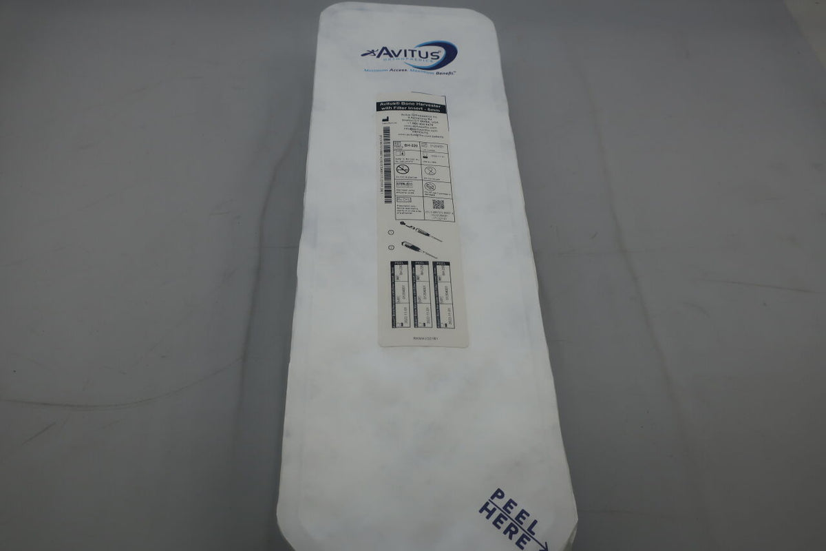 BH-220 - AVITUS - Bone Harvester with Filter Insert, (BX/1)