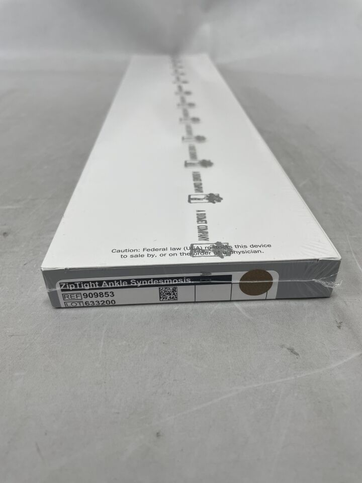 909853 - BIOMET - ZipTight Titanium Fixation Device with ZipLoop Technology Disposable Kit, (BX/1)