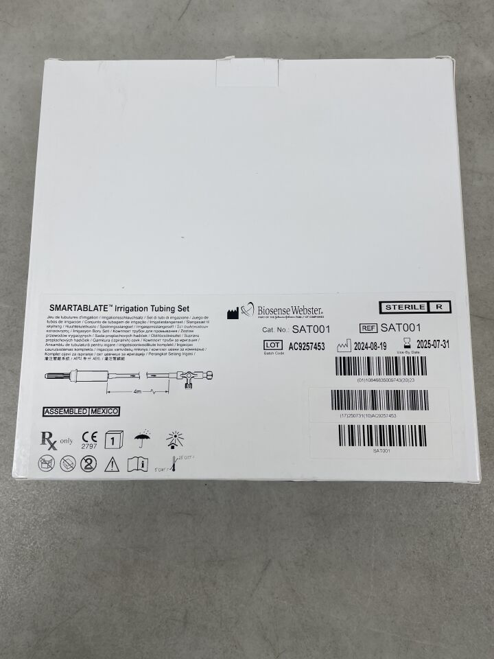 SAT001 - BIOSENSE WEBSTER - smartablate irrigation tubing set, (EA)