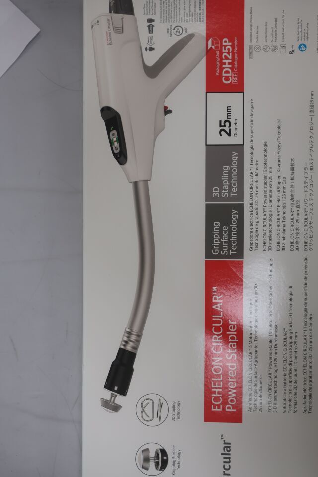 CDH25P - ETHICON - Ethelon Circular Powered Stapler with Gripping Surface Technology and 3D Staples, 25 mm Size, (BX/1)