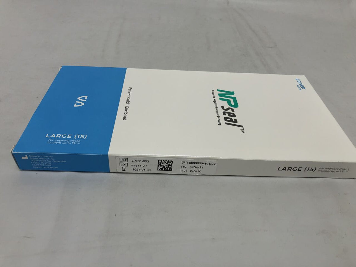 GM01-003 - GUARD - NPseal Large Advanced Negative Pressure Dressing, (BX/1)