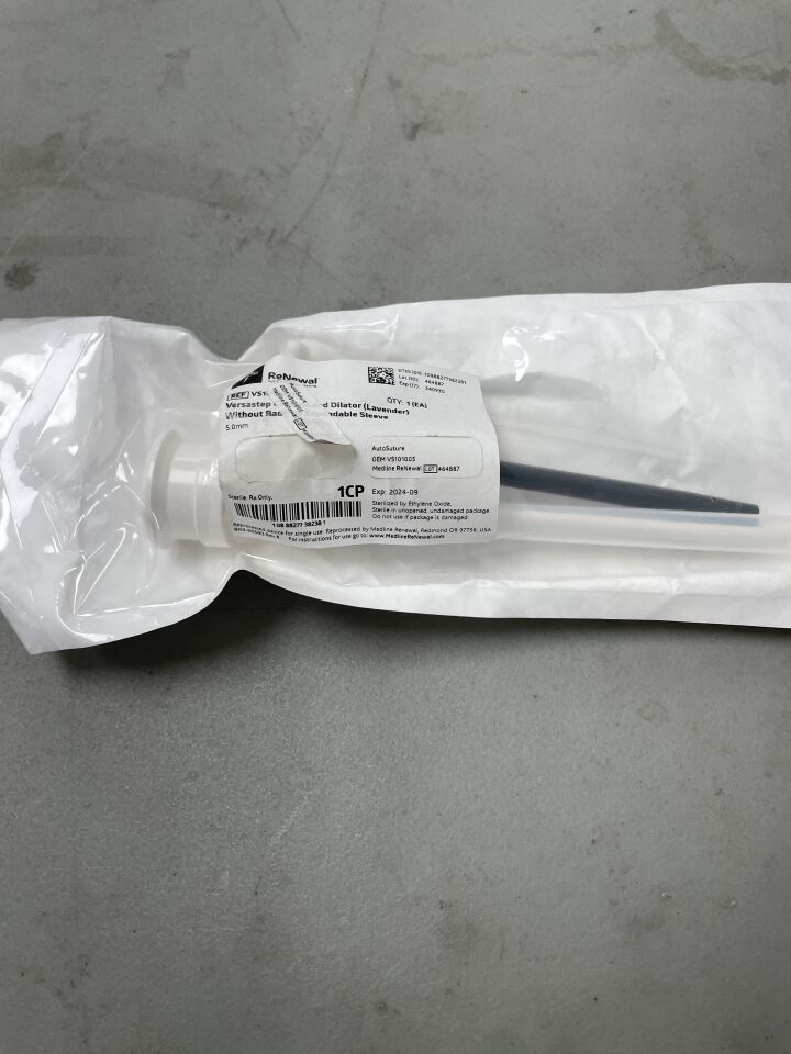 VS1010051R - MEDLINE - COVIDIEN VersaStep 5mm Dilator & Cannula w/Sleeve (Reprocessed), (EA)