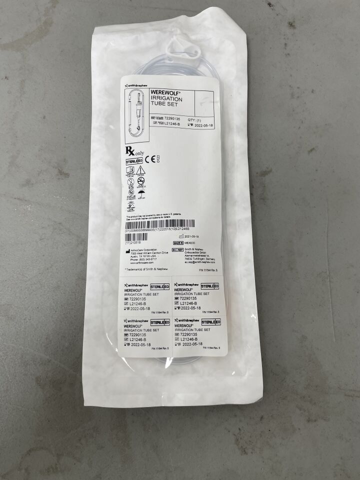 72290135 - SMITH & NEPHEW - WereWolf Irrigation Tube Set, (EA)
