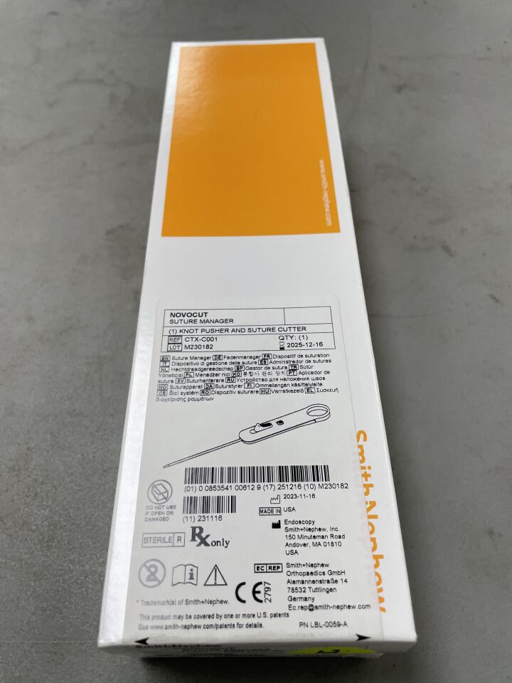 CTX-C001 - SMITH & NEPHEW - Ceterix NovoCut Suture Manager For Meniscal Repair System, (BX/1)