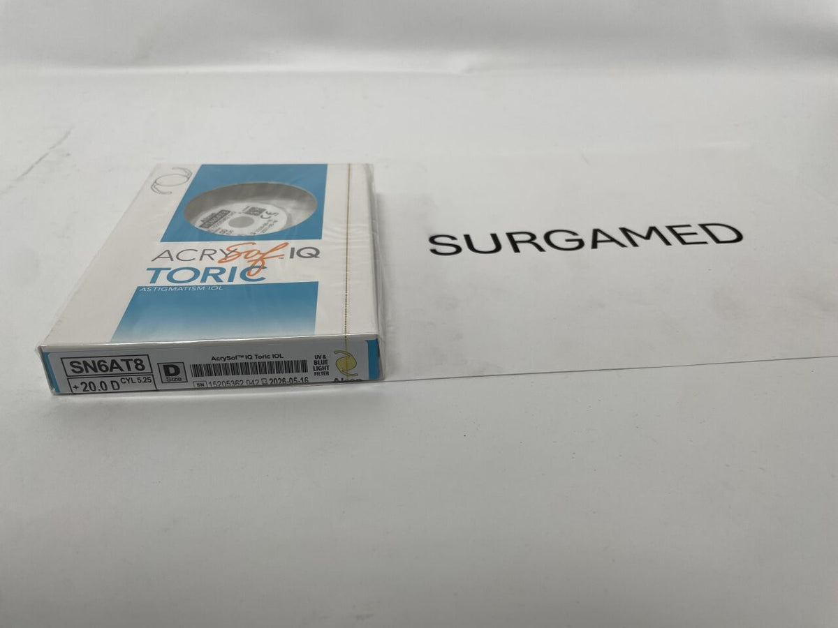 SN6AT8.200 - ALCON - AcrySof IQ Toric Astigmatism IOL, 20.0D, (BX/1)