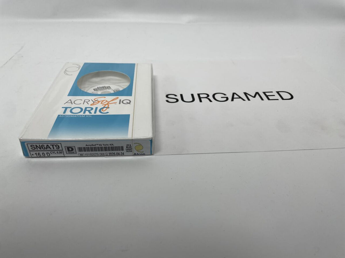SN6AT9.160 - ALCON - AcrySof IQ Toric Astigmatism Intraocular Lens, 16.0D, (BX/1)