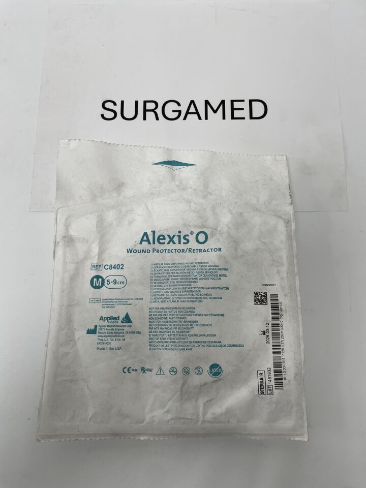 C8402 - APPLIED MEDICAL RESOURCES - Alexis O Wound Retractor, Medium, 18 cm Sheath Length, (EA)