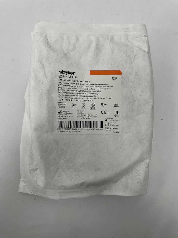 0450-000-125 - STRYKER - CrossFlow Patient-Use Tubing, (EA)