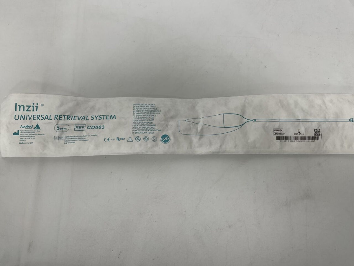 CD003 - APPLIED MEDICAL RESOURCES - Inzii Retrieval System, 180 mL, 5 mm Port, (EA)