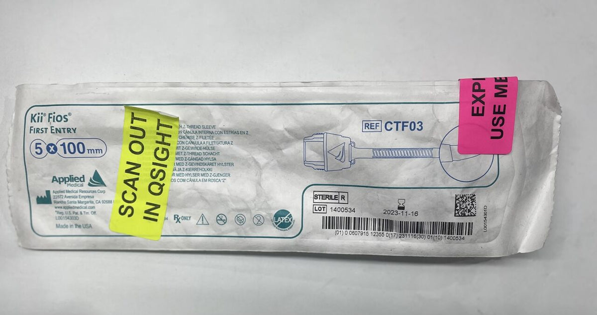 CTF03 - APPLIED MEDICAL RESOURCES - Kii Fios First Entry 5x100MM, (EA)