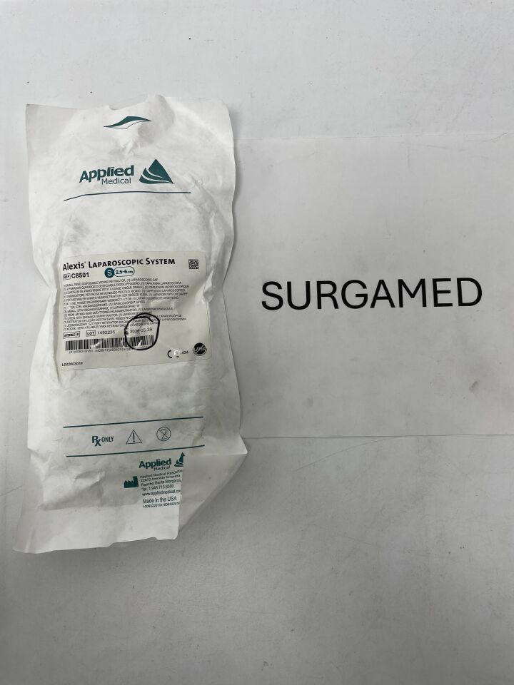 C8501 - APPLIED MEDICAL RESOURCES - Alexis Laparoscopic System with Small, Rigid Wound Retractor & Laparoscopic Cap, 2.5-6cm, (EA)