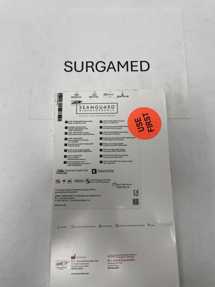 1BSGEC45 - GORE - Seamguard Bioabsorbable Staple Line Reinforcement, (BX/1)