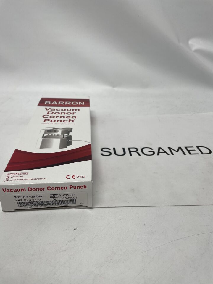 K20-2110 - KATENA - Barron Vacuum Donor Cornea Punch 8.5mm, ()