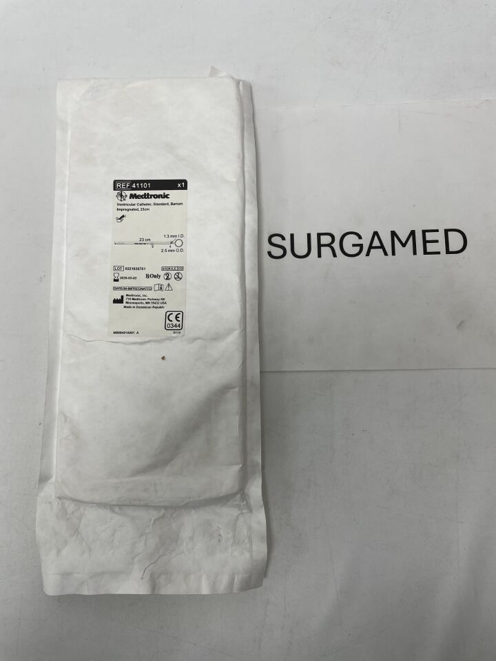 41101 - MEDTRONIC - Standard Barium Impregnated Ventricular Catheter, 1.3 x 2.5mm, (EA)
