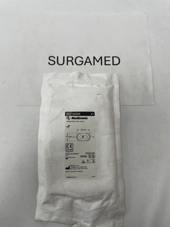 42355 - MEDTRONIC - Strata NSC Valve, Small 13mm x 23mm, (EA)