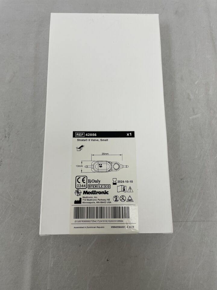 42856 - MEDTRONIC - Strata II Valve, Small, (BX/1)