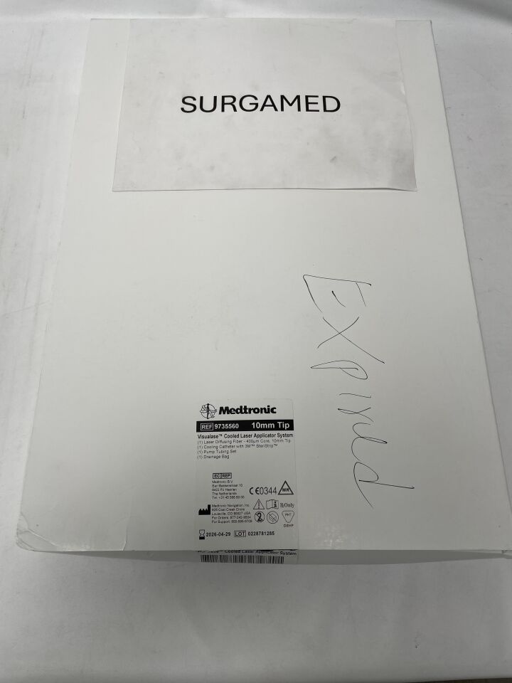 9735560 - MEDTRONIC - Visualase Cooled Laser Applicator System, 10mm Tip, (BX/1)