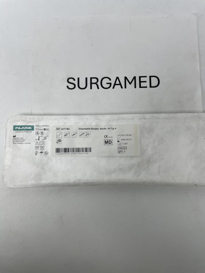 41778C - PAJUNK - Disposable Biopsy Needle with Marker Plates, Typ A, (EA)