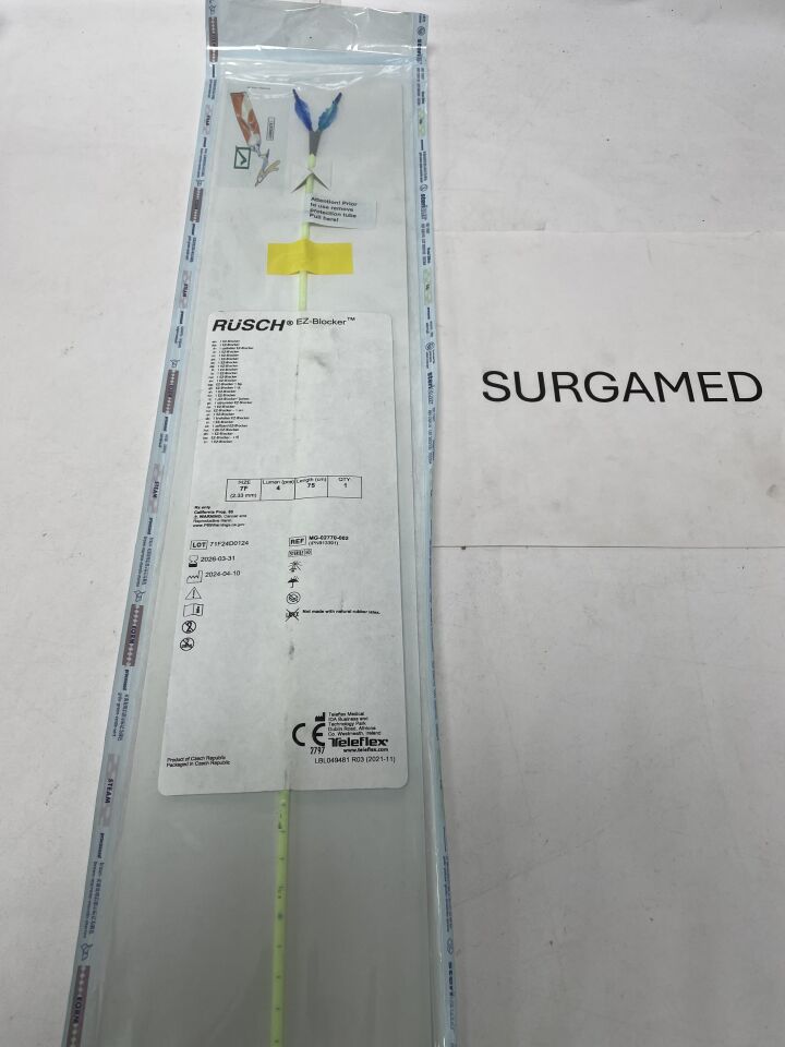 MG-02770-002 - TELEFLEX - RUSCH EZ-Blocker 7Fr x 75mm (Blocker Only), (EA)